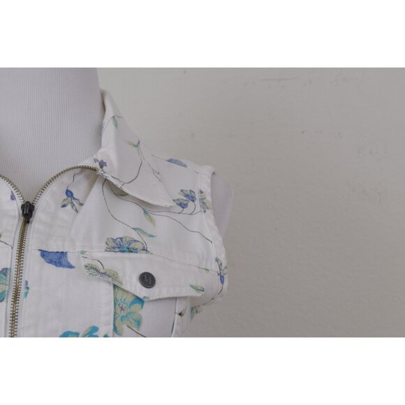 Vintage 90s NY Jeans Denim Cotton Vest | size M‎ - Picture 5 of 9